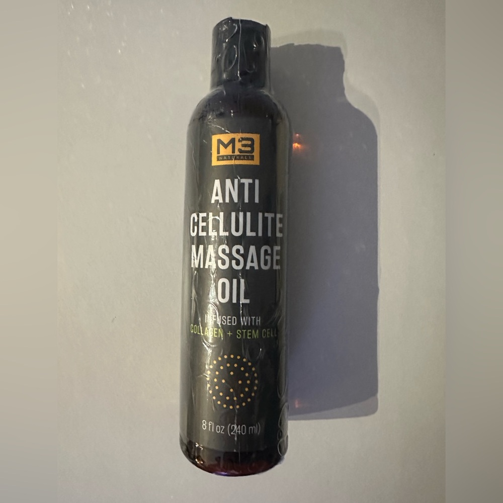M3 anti cellulite body oil. New